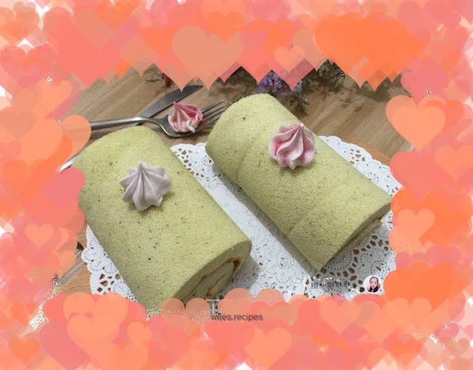 Chiffon cake roll