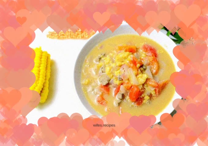 Pork liver pimple soup