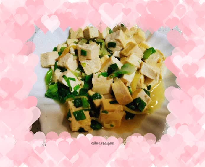 Stir-fried tofu