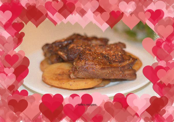 Spicy grilled lamb chops