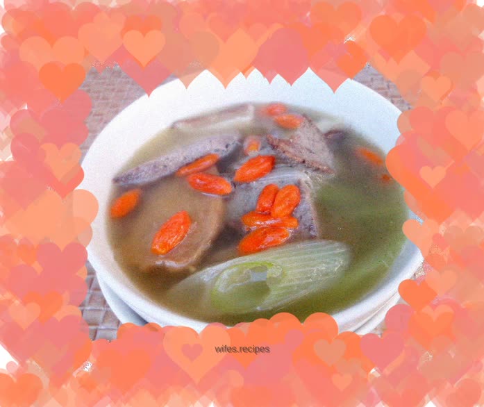 Wolfberry Pork Liver Soup