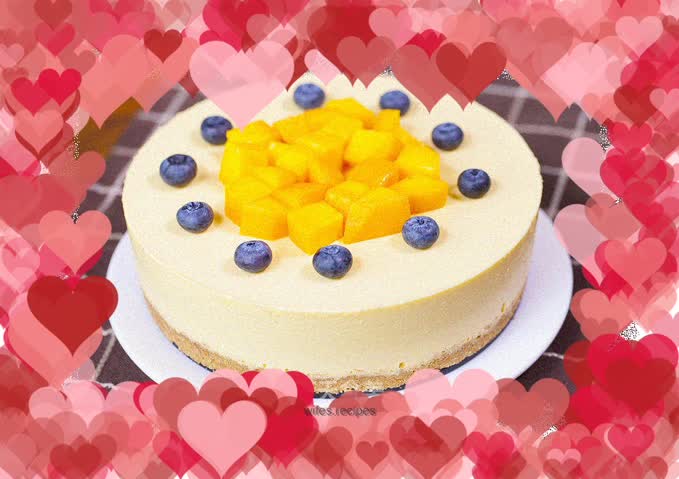 [No-oven cake] Zero-fail Mango Mousse Cake