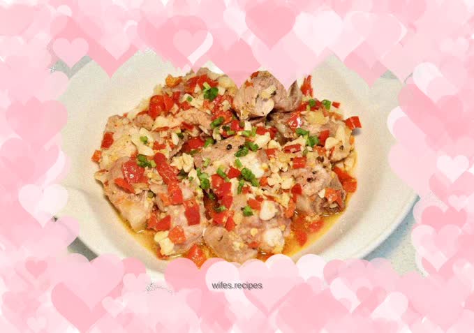 Steamed Pork Ribs with Chopped Pepper