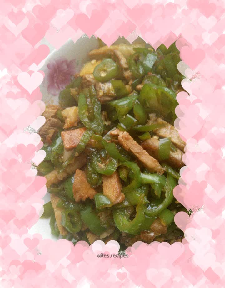 Fried Pork with Chili