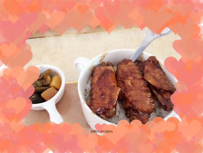 Family version of Coke Chicken Wings