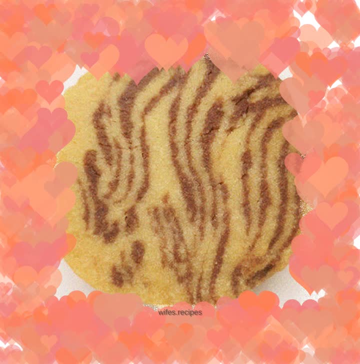 Marble cookies make your own patterns