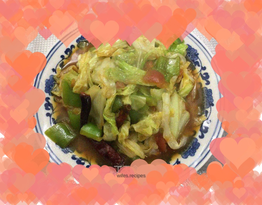 Stir-fried cabbage