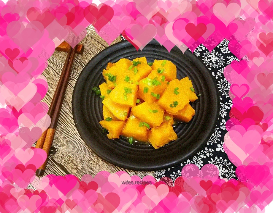 Stir-fried pumpkin