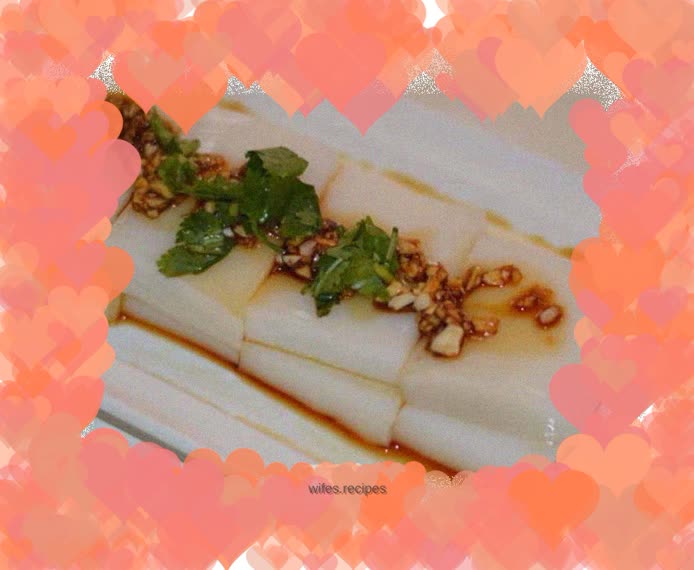 Soy milk machine version of pork skin jelly