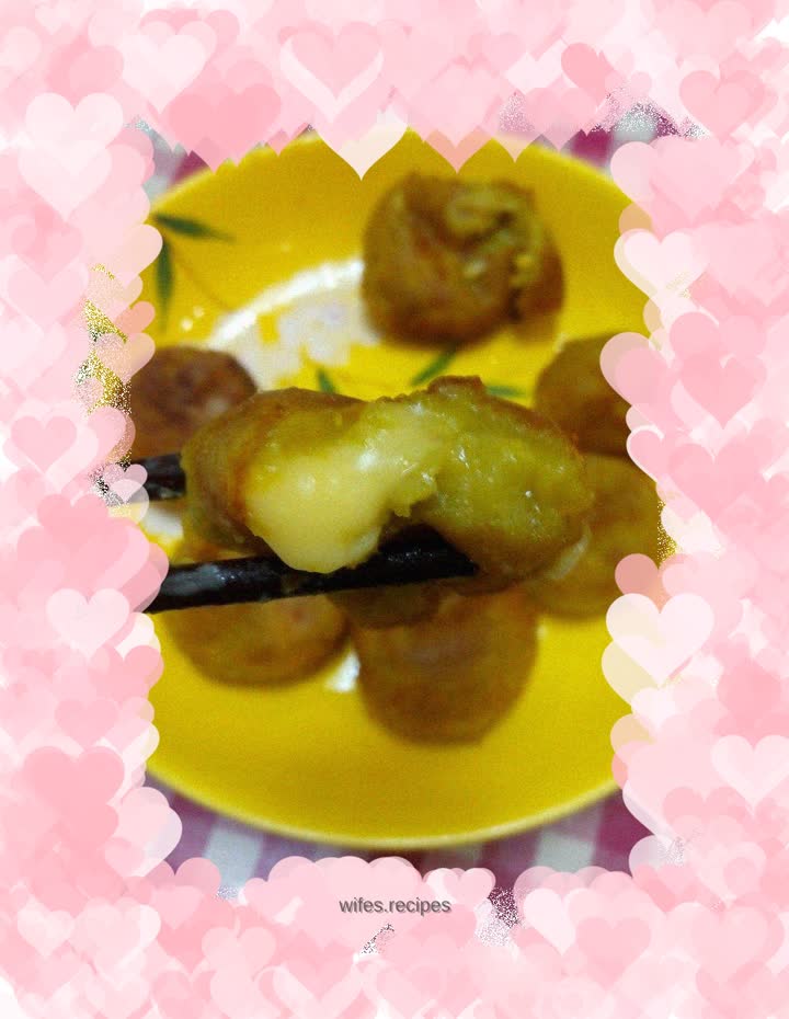 Cheesy Sweet Potato Balls