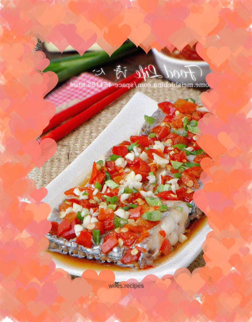 【Steamed Hairtail with Chopped Pepper】---Family National Taste