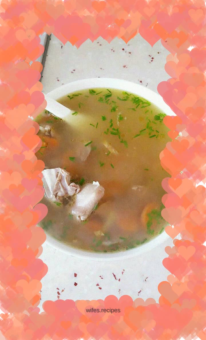 Carrot and Pigeon Soup