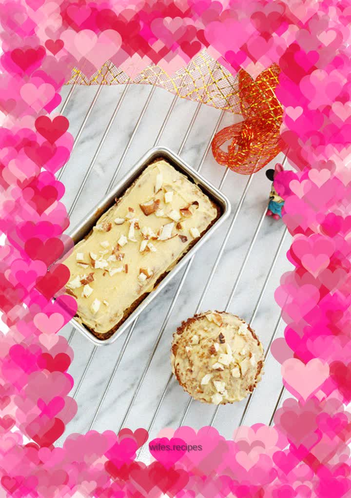 Snow top jackfruit core butter cake