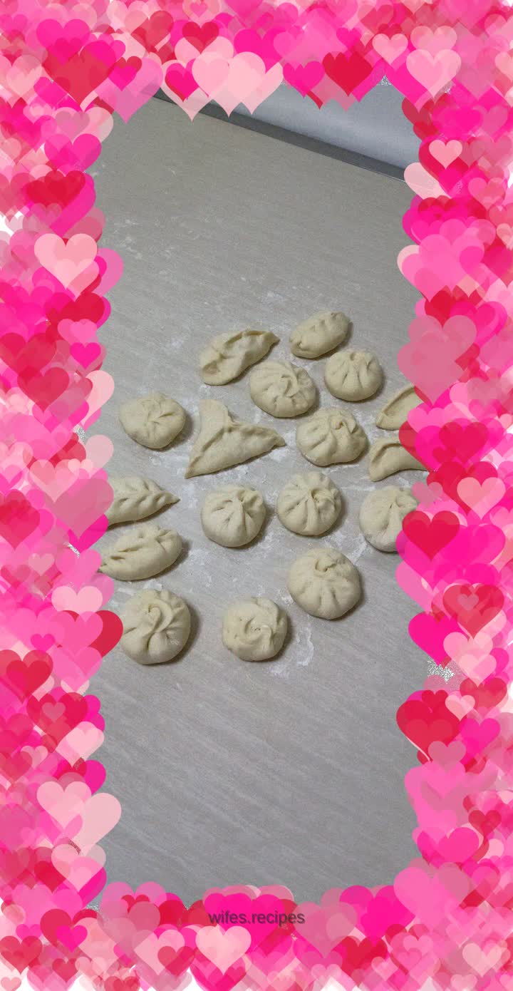 Mushroom vermicelli buns