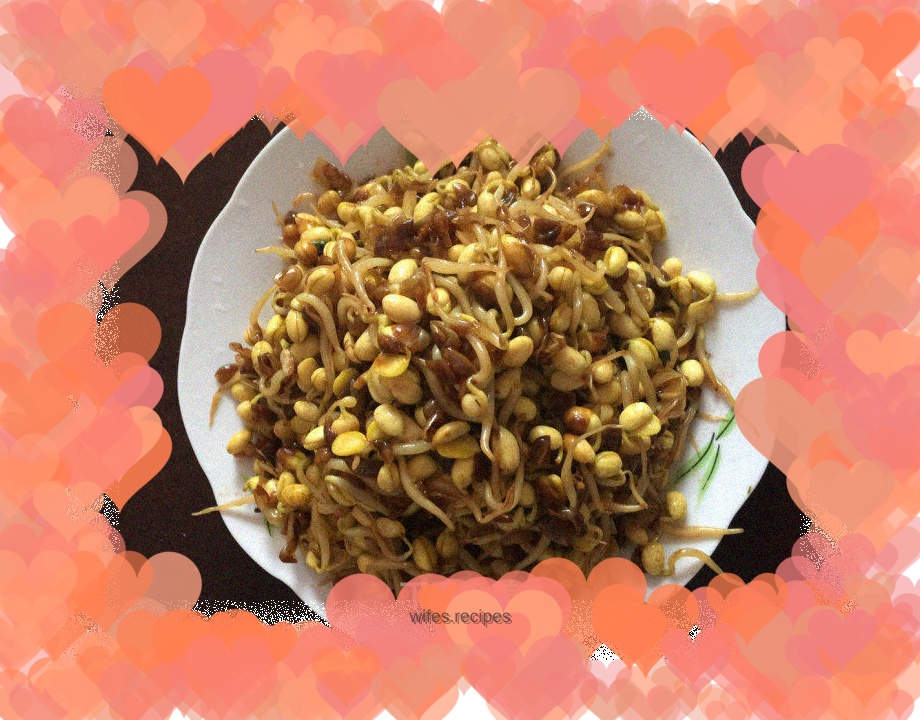 Soy sauce soybean mouth