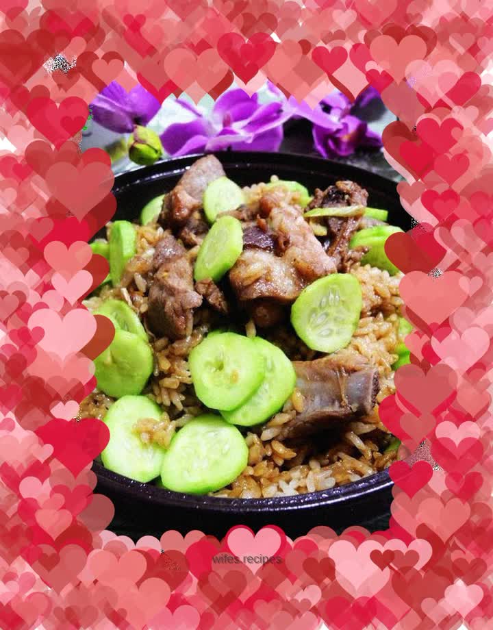 Tagine Pot Pork Ribs Braised Rice