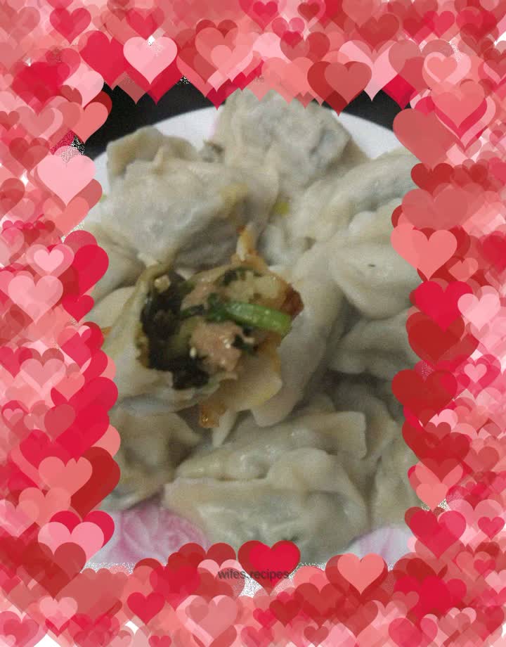 Dandelion vegetarian three fresh dumplings