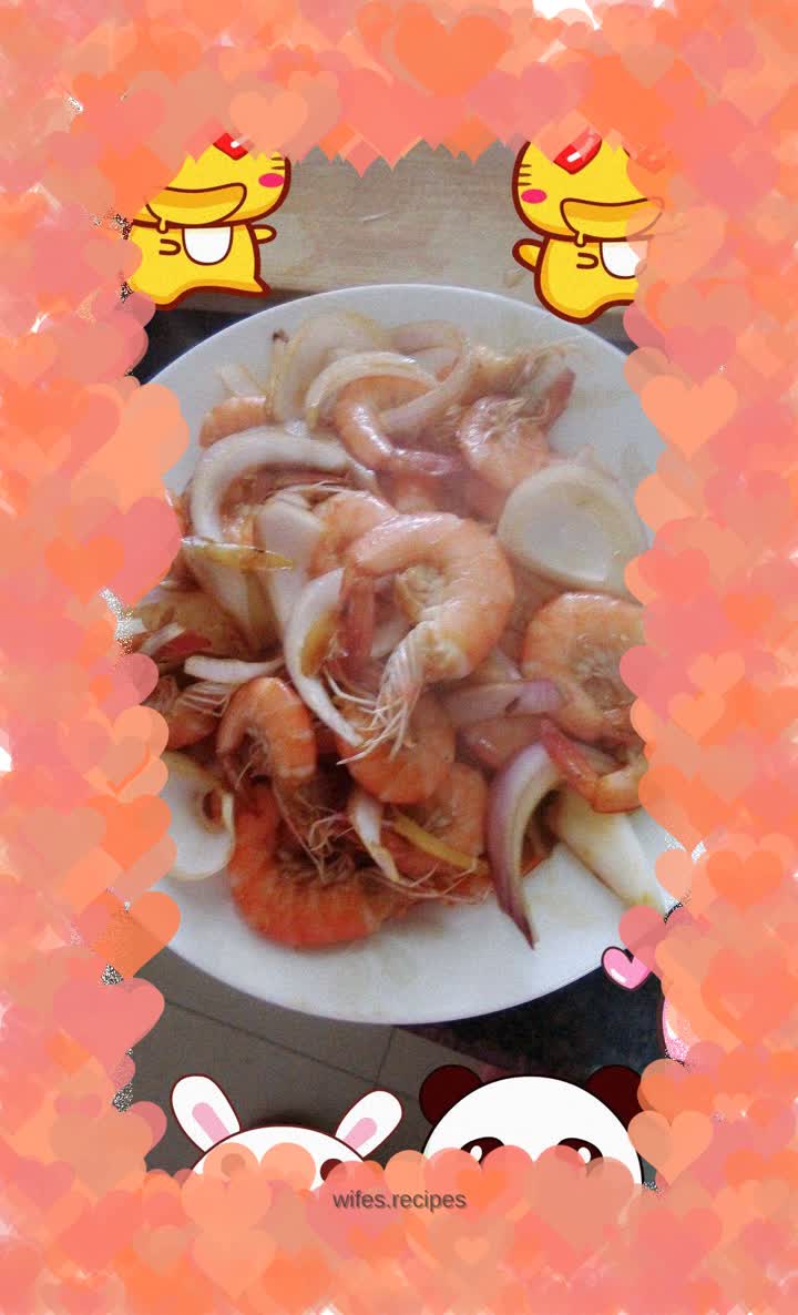 Quick Fried Prawns
