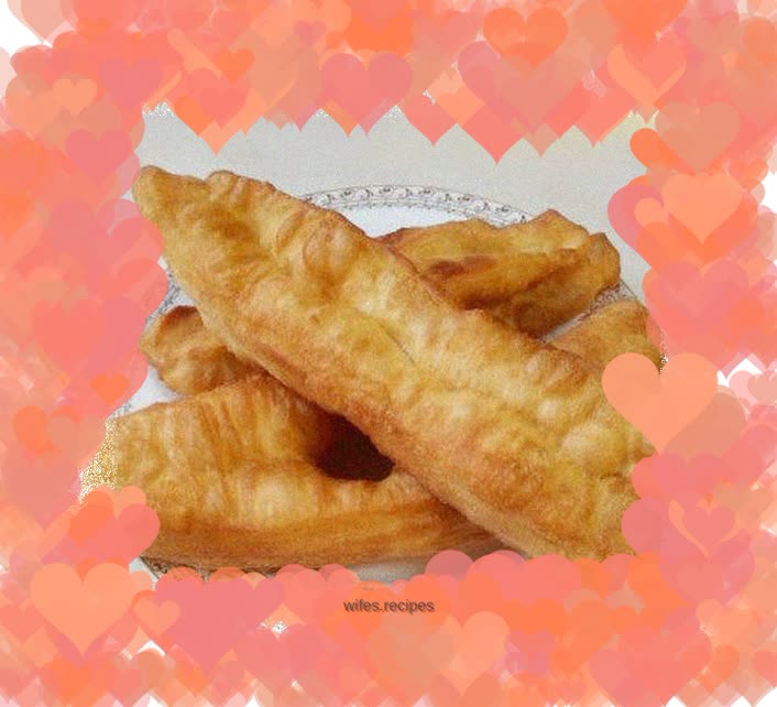 Homemade healthy fried dough sticks