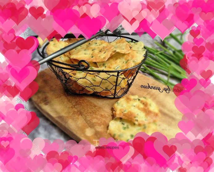 Green onion crispy pancake