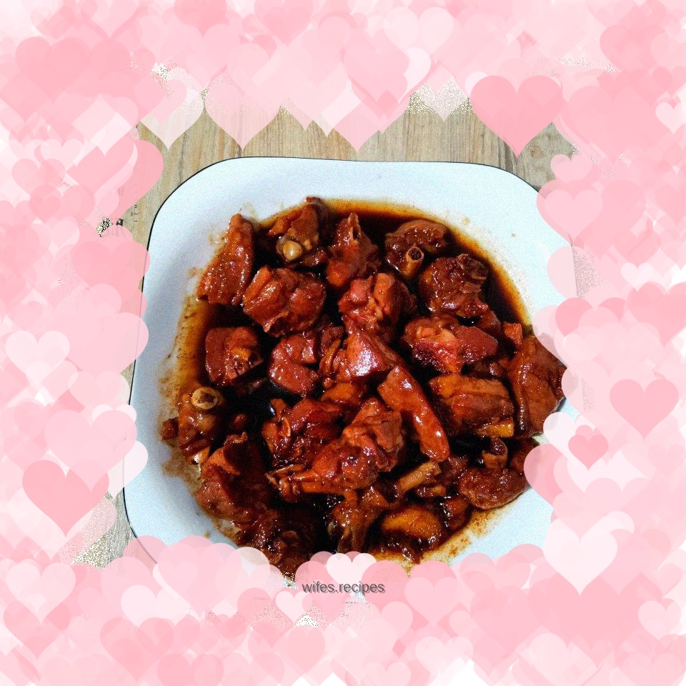 Braised salted duck leg