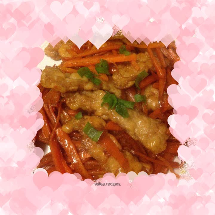 Crispy pork stir-fry