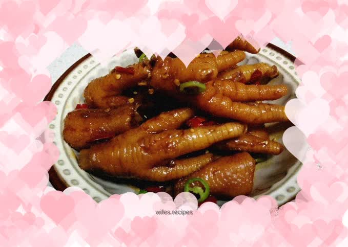 Braised Chicken Hands