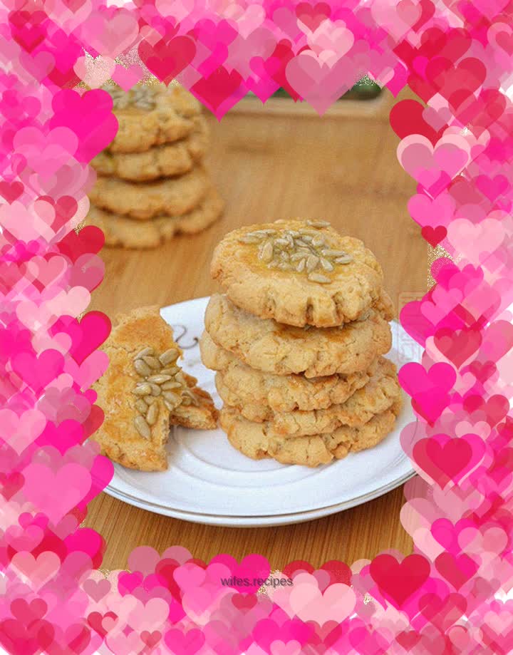 Whole wheat sunflower seed peach cake