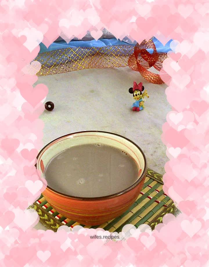 Mulberry and Lotus Seed Soy Milk