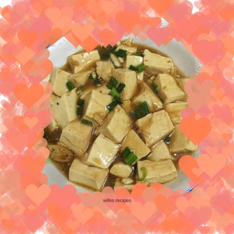 Home-cooked tofu
