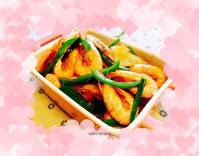 Home-cooked hard-shell shrimp