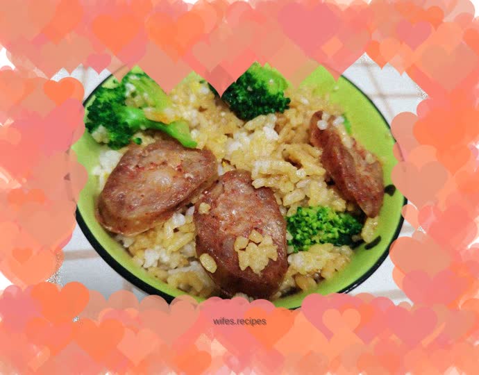 Rice cooker version of claypot rice