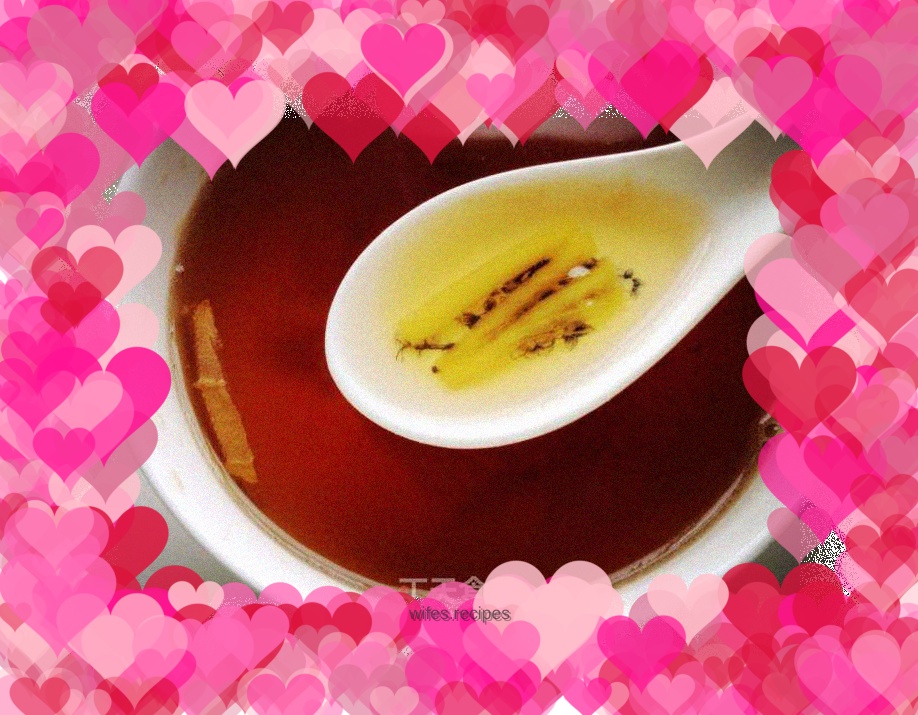 Brown sugar ginger water