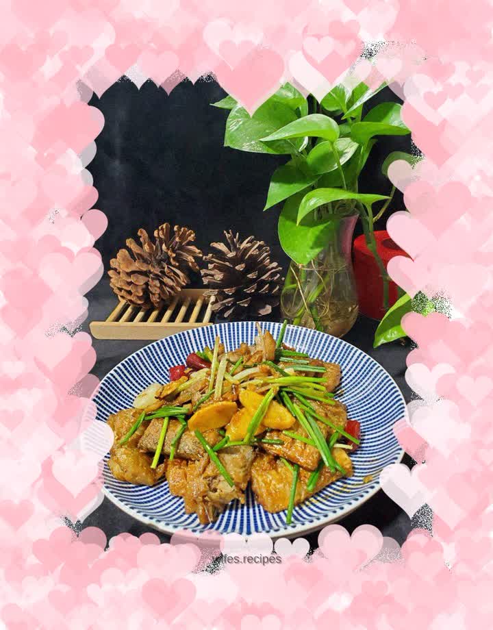 Homemade stewed hairtail