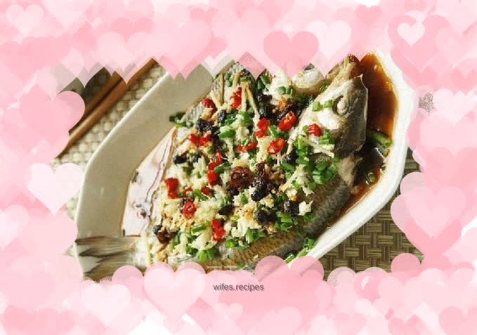 Steamed Waikiki fish in spicy soy sauce