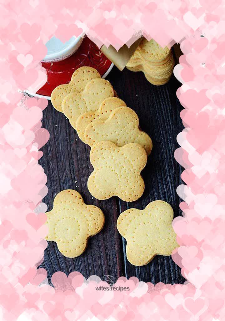 Flower Condensed Milk Shortbread