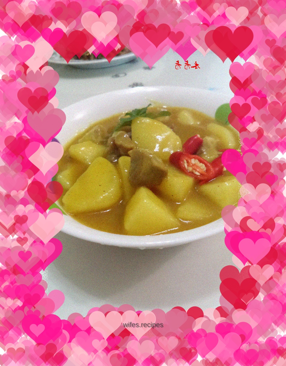 Curry Braised Potatoes