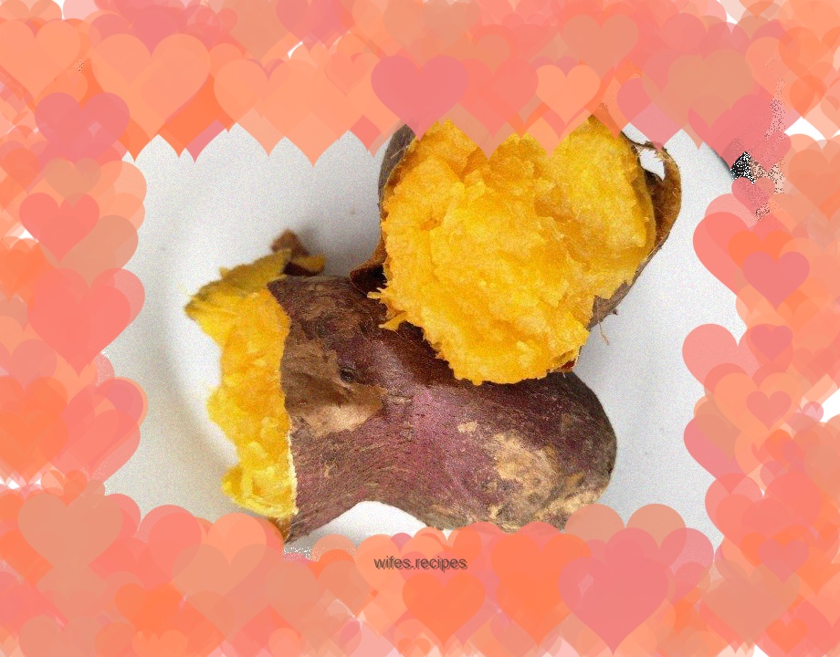 Roasted sweet potatoes