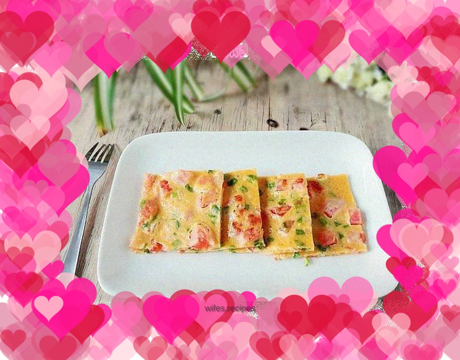 Tomato Egg Pancake