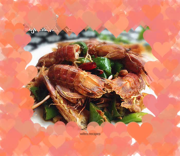 Stir-fried Mantis Shrimp