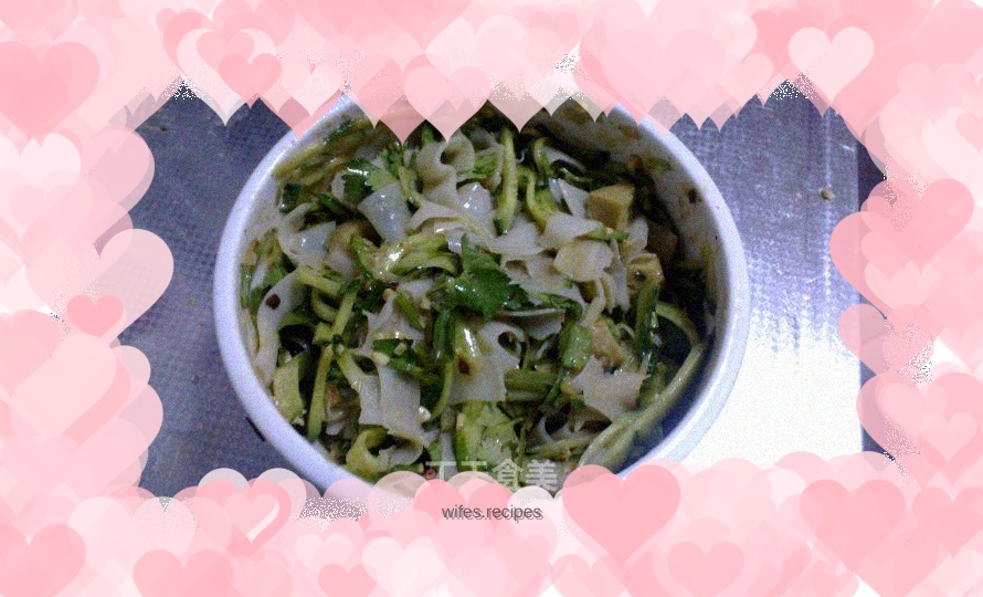 Super simple spicy and sour cold skin