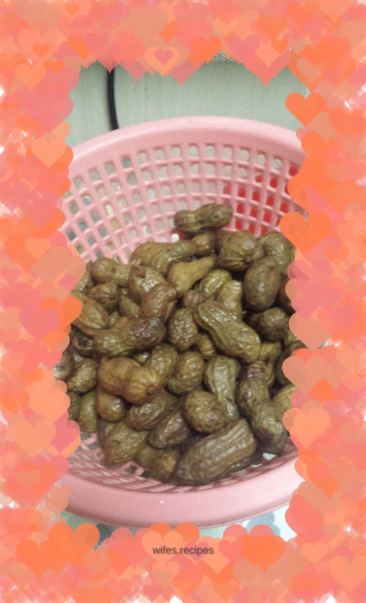 Boiled peanuts