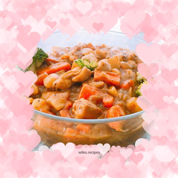 Curry chicken legs (with method of separating chicken legs)