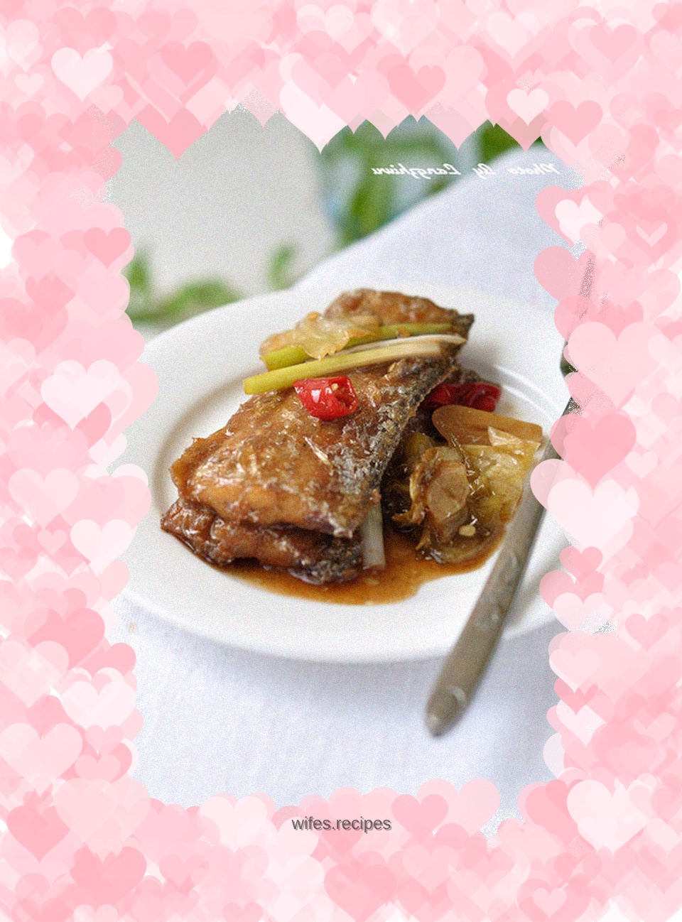 Braised hairtail fish with kimchi