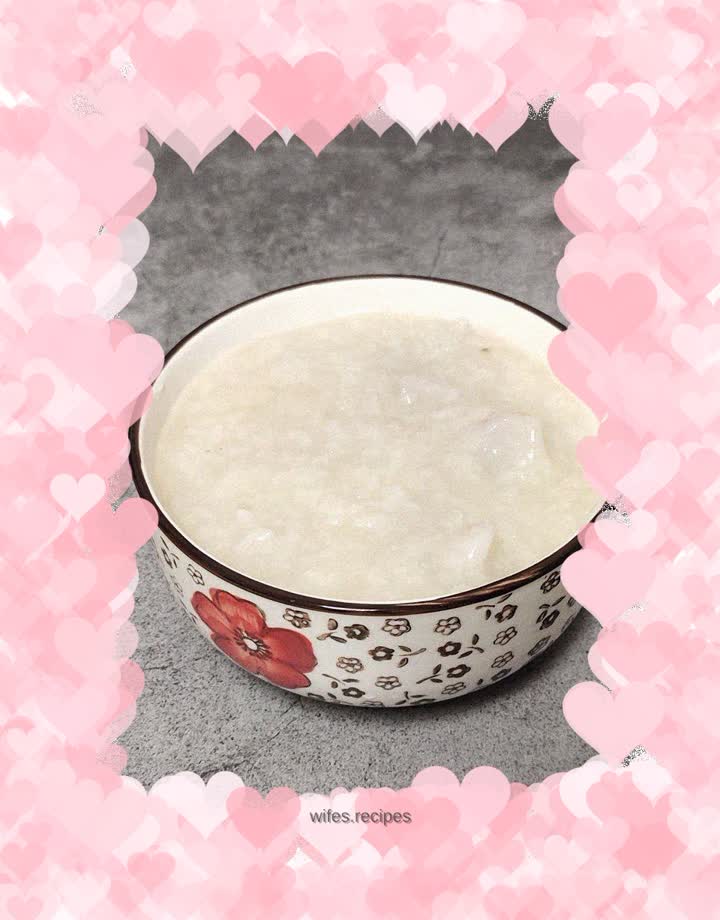 In the warm winter, enjoy a steaming bowl of home-cooked light porridge, which is light, delicious and delicious!
