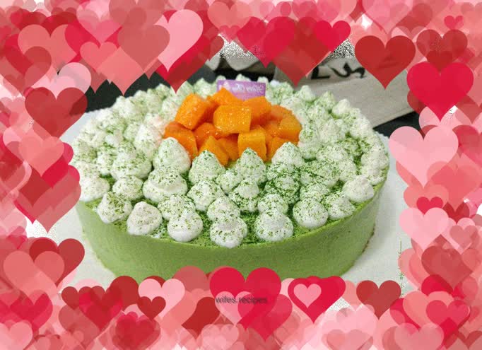 Chocolate Matcha Cheese Mousse