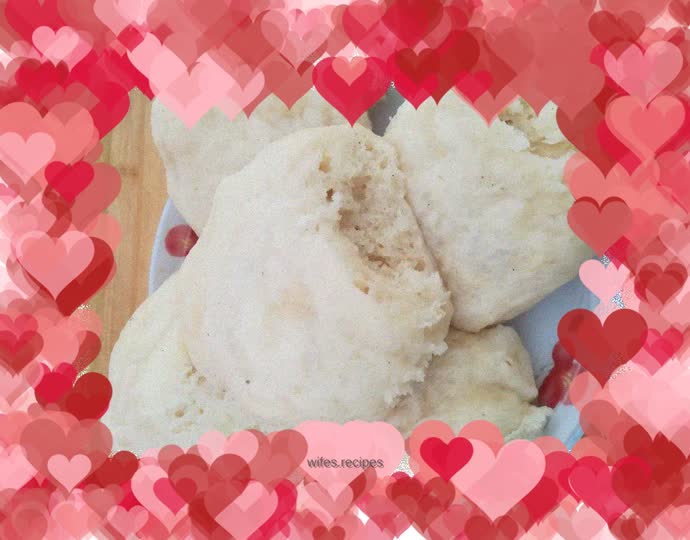 Milk egg dough steamed buns