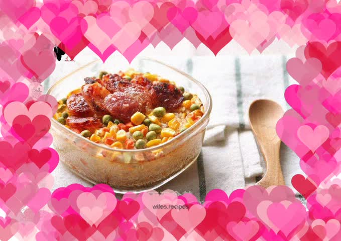 Sausage Grilled Rice