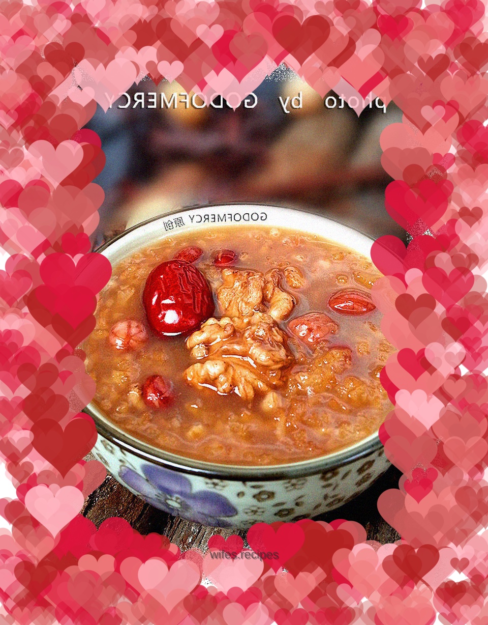 # College Entrance Exam Countdown Nutritious Breakfast#The best brain nourishing breakfast walnut peanut porridge