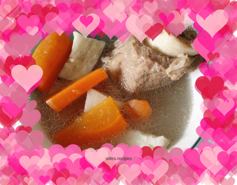 Huaishan Carrot, Wolfberry and Pork Bone Soup